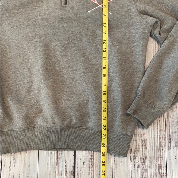 Sport-Tek Quater Zip Lacrosse Sweatshirt - Picture 7 of 9